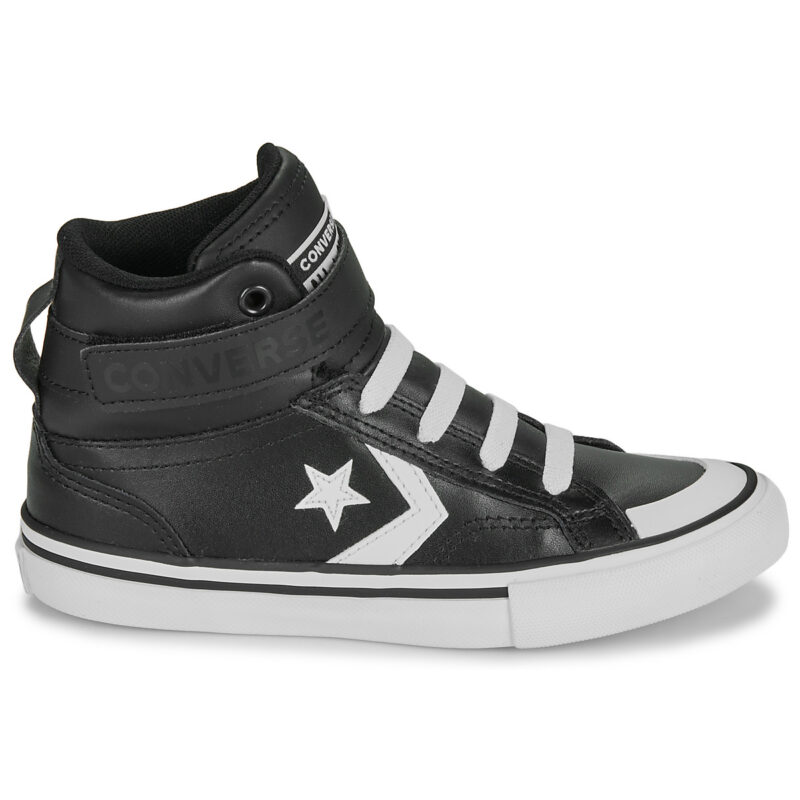 Converse PRO BLAZE STRAP LEATHER Nero Sneakers Bambino - 2