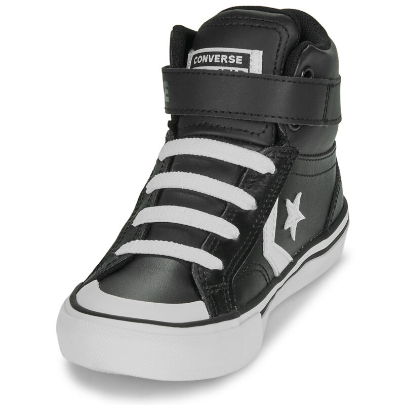 Converse PRO BLAZE STRAP LEATHER Nero Sneakers Bambino - 3