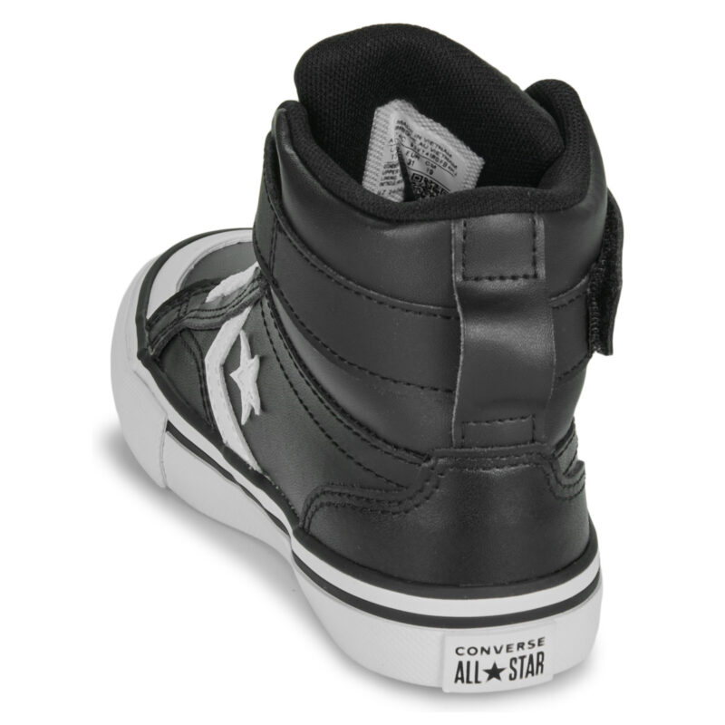 Converse PRO BLAZE STRAP LEATHER Nero Sneakers Bambino - 5