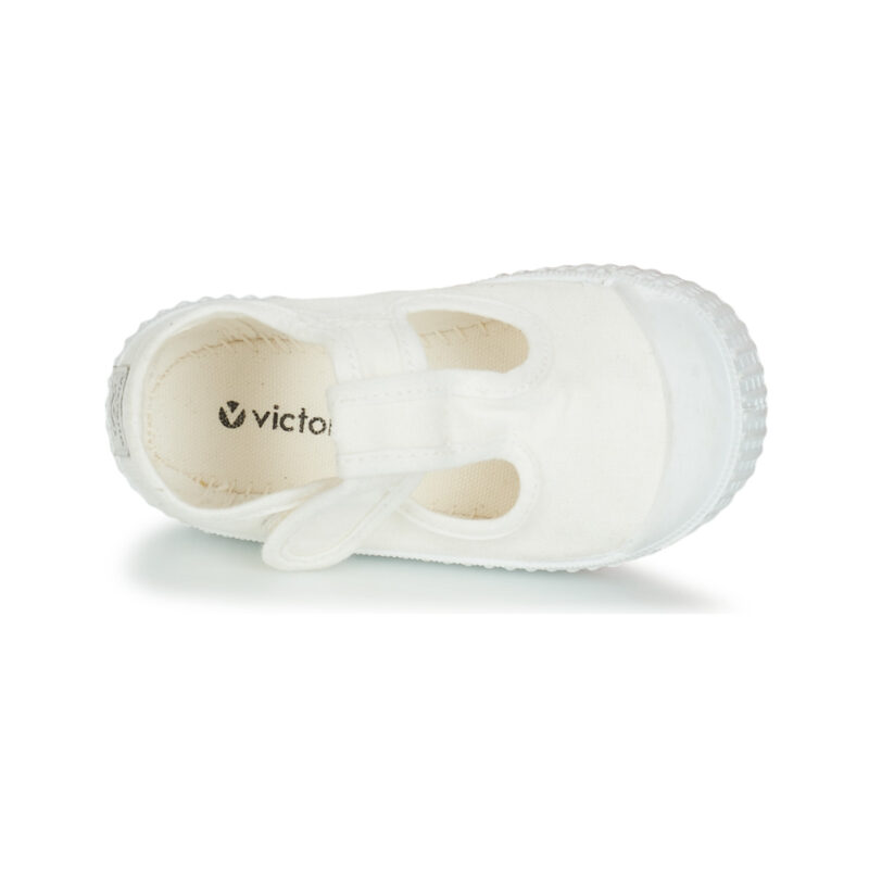Victoria SANDALIA LONA TINTADA Bianco Sneakers Bambino - 6
