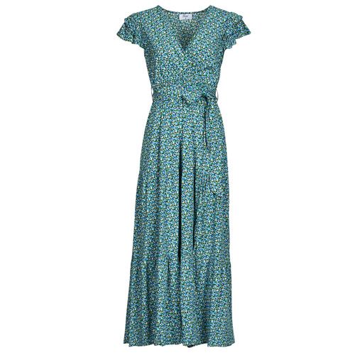 Abito lungo donna Betty London LISA in blu, elegante e versatile, perfetto per occasioni speciali o per l'uso quotidiano. Realizzato con materiali di alta qualità, offre comfort e stile. Perfetto per abbinamenti con accessori chic. Ideale per la stagione primavera-estate. Acquista ora il tuo abito lungo Betty London LISA blu!
