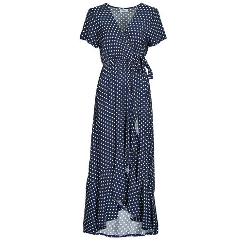 Abito lungo donna Betty London LUCIA in color marine, elegante e versatile, perfetto per occasioni speciali o casual. Realizzato con materiali di alta qualità, offre comfort e stile. Ideale per la primavera e l'estate, si abbina facilmente con accessori e scarpe. Acquista ora per un look raffinato e alla moda.