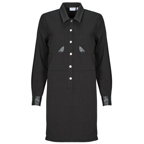 Abito corto VIVARONE Nero per donna - Eleganza e stile con questo abito corto di Vila, ideale per occasioni speciali e uscite serali. Perfetto da abbinare a scarpe eleganti e accessori chic. Scopri la tua nuova outfit di tendenza con il VIVARONE Nero!