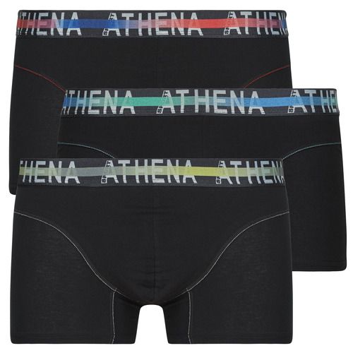 Boxer uomo Athena ENDURANCE 24H Pack de 3 in colore nero, realizzati con materiali di alta qualità per il massimo comfort e durata. Perfetti per l'uso quotidiano, questi boxer offrono una vestibilità ottimale e traspirabilità. Ideali per chi cerca stile e praticità, il pack da 3 garantisce un ottimo rapporto qualità-prezzo. Acquista ora i boxer uomo Athena ENDURANCE 24H e scopri il comfort senza compromessi.