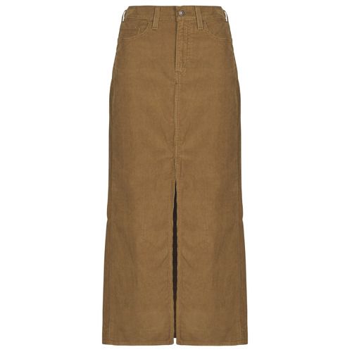 Gonna corta Levis ANKLE COLUMN SKIRT Beige in tessuto leggero, ideale per outfit estivi e casual. Design elegante con taglio a colonna, perfetta per donne che desiderano comfort e stile. Disponibile in varie taglie, consigliata per occasioni informali e serate. Aggiungi un tocco di moda al tuo guardaroba con questa gonna versatile.