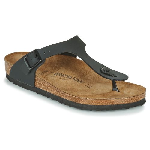 Infradito uomo Birkenstock GIZEH in colore nero, un modello elegante e confortevole perfetto per l'estate. Realizzate con materiali di alta qualità, queste infradito offrono supporto ottimale e stile. Ideali per chi cerca comfort e design contemporaneo. Acquista ora le Birkenstock GIZEH Nero per un look casual e sofisticato.