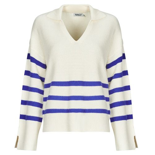 Maglione Donna Only ONLMONNA Bianco in morbido tessuto, ideale per un look elegante e casual. Perfetto per l'inverno, questo maglione offre comfort e stile, con un design versatile che si abbina facilmente a qualsiasi outfit. Acquista ora il maglione Only ONLMONNA Bianco per un tocco chic nel tuo guardaroba.