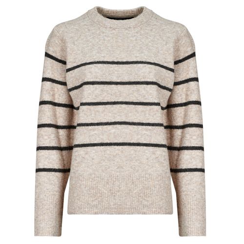 Maglione Vero Moda VMFLAWLESS beige per donna, elegante e versatile, ideale per l'abbigliamento invernale. Realizzato con materiali di alta qualità, questo maglione offre comfort e stile, perfetto da abbinare a jeans o gonna. Scopri il tuo look perfetto con il maglione donna Vero Moda VMFLAWLESS.
