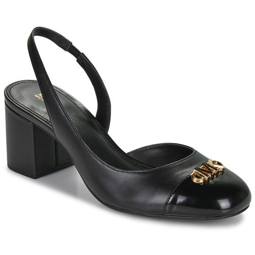 Décolleté Donna MICHAEL Michael Kors PERLA FLEX TOE CAP PUMP in Nero, eleganti e versatili, con punta a cap. Perfette per ogni occasione, queste scarpe offrono comfort e stile. Ideali per completare look da giorno o da sera, garantendo una silhouette sofisticata. Scarpe di alta qualità per donne alla moda.