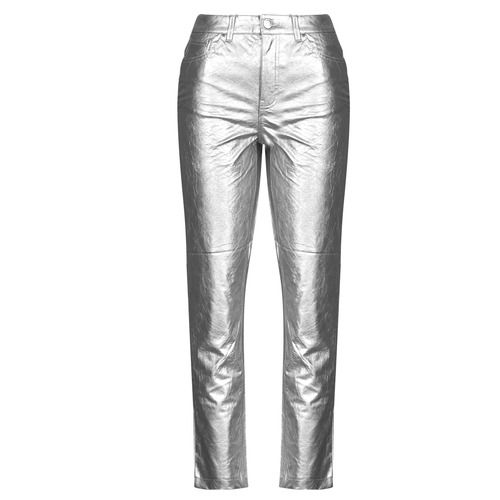 Pantalone Only ONLEMILY Argento per donna, elegante pantaloni a cinque tasche in stile moderno. Design fashion e versatile, ideale per ogni occasione. Acquista online il tuo nuovo must-have per il guardaroba!