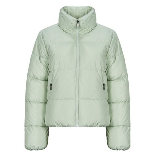 Piumino Donna Only ONLCAMMIE Verde - Trendy piumino imbottito in verde, perfetto per l'inverno. Design elegante e moderno, ideale per outfit casual e sportivi. Comfort e calore garantiti, disponibile in diverse taglie. Acquista ora il tuo piumino ONLCAMMIE per un look alla moda e protetto dal freddo.
