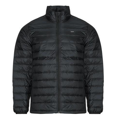 "Piumino uomo Levis TOBAL DOWN PACKABLE Nero, leggero e versatile, ideale per l'outdoor e le attività quotidiane. Scopri il comfort e lo stile alla moda con il piumino impermeabile e traspirante, perfetto per la stagione invernale."