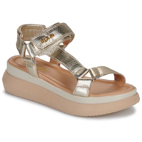 Sandali Mjus PASADINA Oro per Donna, eleganti e alla moda, realizzati in materiali di alta qualità. Design raffinato con dettagli in oro, ideali per occasioni speciali e per un look chic e sofisticato. Comfort e stile si uniscono in questi sandali perfetti per l'estate.