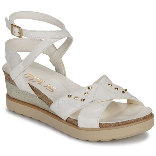 Sandali Donna Mjus TAPPY Bianco, eleganti e versatili, perfetti per ogni occasione estiva. Design moderno con dettagli raffinati, ideali per completare il tuo look. Comodi e stylish, sono l'accessorio perfetto per ogni outfit. Acquista ora per un'estate alla moda!