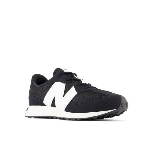 Scarpe bambina ragazza New Balance 327 nere, modello trendy e comfort ineguagliabile, ideali per ogni occasione. Design moderno e versatile, perfect per outing casual. Acquista ora le New Balance 327 per garantire stile e comodità alla tua bambina.