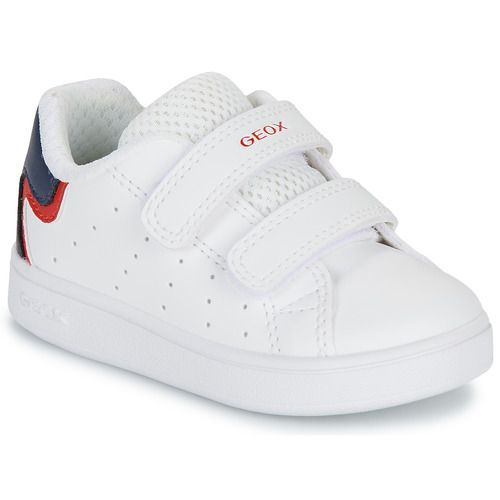 Scarpe Geox per bambini ragazzo modello B ECLYPER BOY in bianco, eleganti e comode, ideali per la moda infantile. Perfette per ogni occasione, offrono traspirabilità e comfort grazie alla tecnologia innovativa Geox. Acquista ora queste scarpe trendy per il tuo bambino!