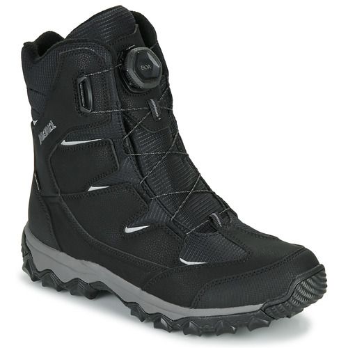 Scarpe da neve uomo Meindl EDMONTON GTX Nero, ideali per escursioni invernali e condizioni climatiche avverse. Queste scarpe offrono impermeabilità, comfort e trazione eccellente su neve e ghiaccio, perfette per gli amanti dell'outdoor. Acquista le migliori scarpe invernali Meindl per affrontare l'inverno con stile e sicurezza.