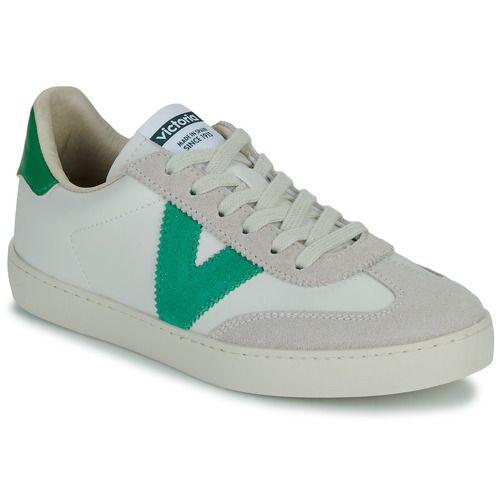 Sneakers basse Victoria BERLIN CICLISTA EFECTO PIEL SERRAJE in bianco per donna, eleganti e versatili, perfette per ogni occasione. Sneakers comode in materiale similpelle scamosciato, ideali per un look casual e trendy. Acquista ora le tue sneakers Victoria BERLIN per un tocco di stile alla tua collezione di calzature.
