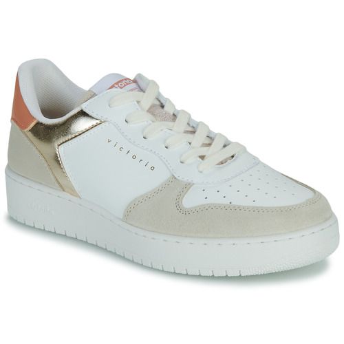 Sneakers basse Victoria MADRID Bianco per donna, eleganti e versatili, ideali per ogni occasione. Design moderno in bianco, comfort eccellente per lunghe passeggiate. Perfette per completare il tuo look casual e trendy. Disponibili ora!