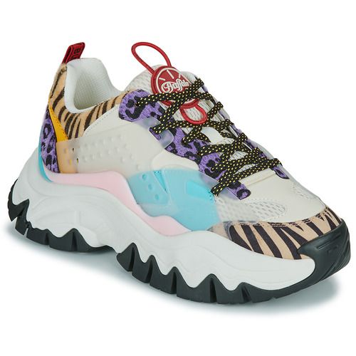 Sneakers basse Donna Buffalo TRAIL ONE Multicolore, ideali per outfit alla moda e comfort quotidiano. Design vivace e accattivante, perfette per il tempo libero e lo sport. Scarpe trendy che offrono stile e versatilità per ogni look. Acquista ora per aggiungere un tocco di classe al tuo guardaroba.