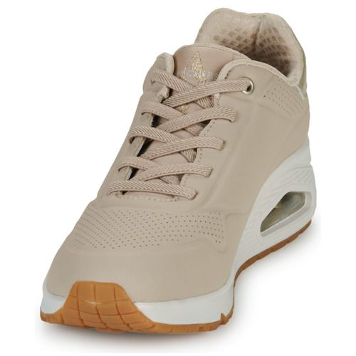 Skechers UNO - SHIMMER AWAY Beige Low Sneakers Women - 3