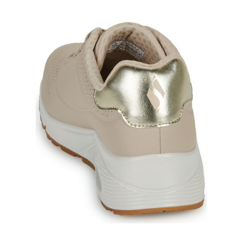 Skechers UNO - SHIMMER AWAY Beige Low Sneakers Women - 5