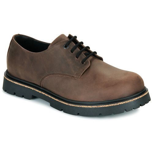 Stivaletti uomo Birkenstock Highwood Lace Low LEOI Habana marrone, confortevoli e stilosi, ideali per l’autunno e l'inverno. Questi stivaletti combinano eleganza e praticità, perfetti per ogni occasione. Scopri il massimo del comfort con la qualità Birkenstock.