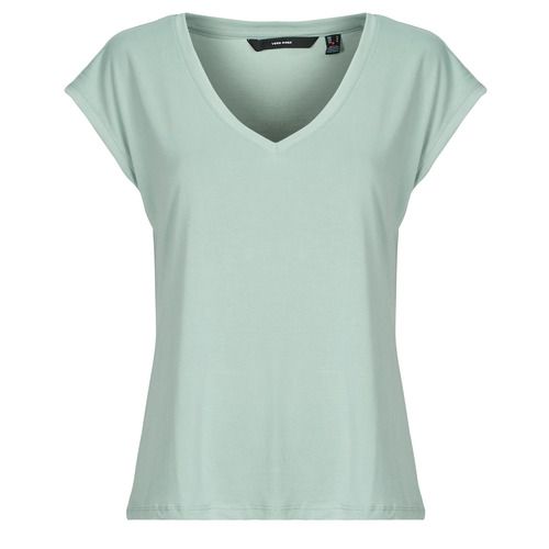 T-shirt grigia Vero Moda VMFILLI maniche corte per donna, elegante e alla moda, ideale per ogni occasione. Comfort e stile in un design versatile, perfetta da abbinare a jeans o gonne. Acquista la tua t-shirt Vero Moda VMFILLI grigio per un look casual e trendy!