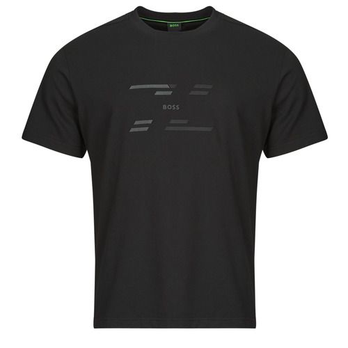 T-shirt maniche corte Uomo BOSS Tee Tape HJ Nero in cotone di alta qualità, perfetta per un look casual e stiloso. Design moderno con il logo BOSS stampato, ideale per ogni occasione. Disponibile in diverse taglie. Acquista ora per aggiungere un tocco di eleganza al tuo guardaroba!