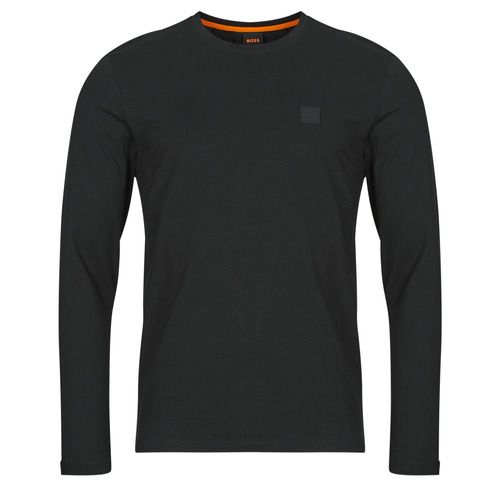 T-shirt a maniche lunghe BOSS Tacks Nero per uomo, design elegante e contemporaneo, realizzata in tessuto di alta qualità. Perfetta per ogni occasione, combina stile e comfort. Acquista online la tua BOSS Tacks Nero e arricchisci il tuo guardaroba con un must-have versatile.