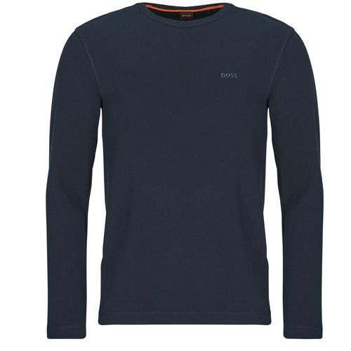 T-shirt manica lunga BOSS Tempesto Marine per uomo, realizzata in cotone di alta qualità. Design elegante e moderno, ideale per un look casual e alla moda. Perfetta per ogni stagione, questa t-shirt è un must-have nel guardaroba maschile. Disponibile in diverse taglie, offre comfort e stile ineguagliabili. Acquista ora la tua BOSS Tempesto Marine T-shirt manica lunga per un outfit impeccabile.