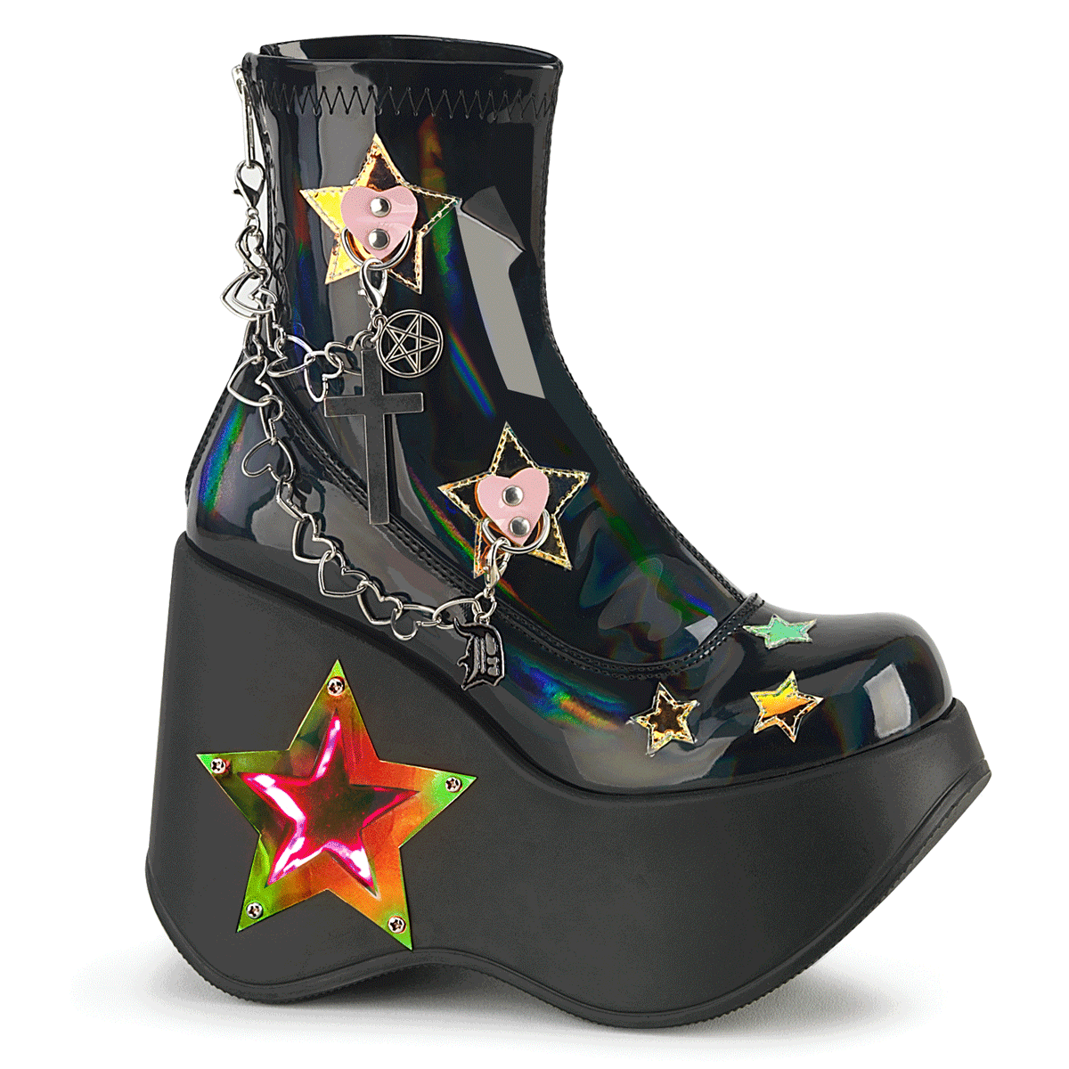 DemoniaCult BLAZE-108 BLAZE108/BHG Tronchetti   Plateau 12.7 Nero BLAZE108/BHG