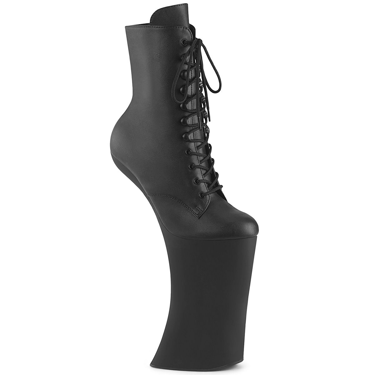 Pleaser FORBIDDEN-1020 FOR1020/BPU/M Tronchetti  Tacco Altissimo 27 Plateau 16.0 Nero FOR1020/BPU/M