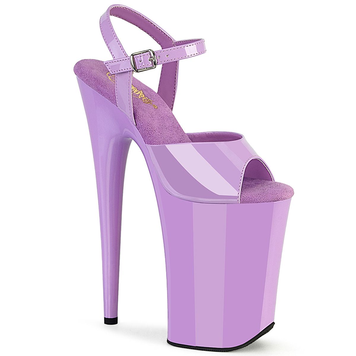 Pleaser INFINITY-909 INF909/LV/M Sandali con Cinturino  Tacco Altissimo 22 Plateau 13.3  INF909/LV/M