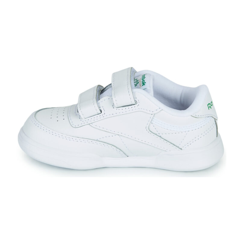 Reebok Classic CLUB C 2V Bianco Sneakers Bambino - 4