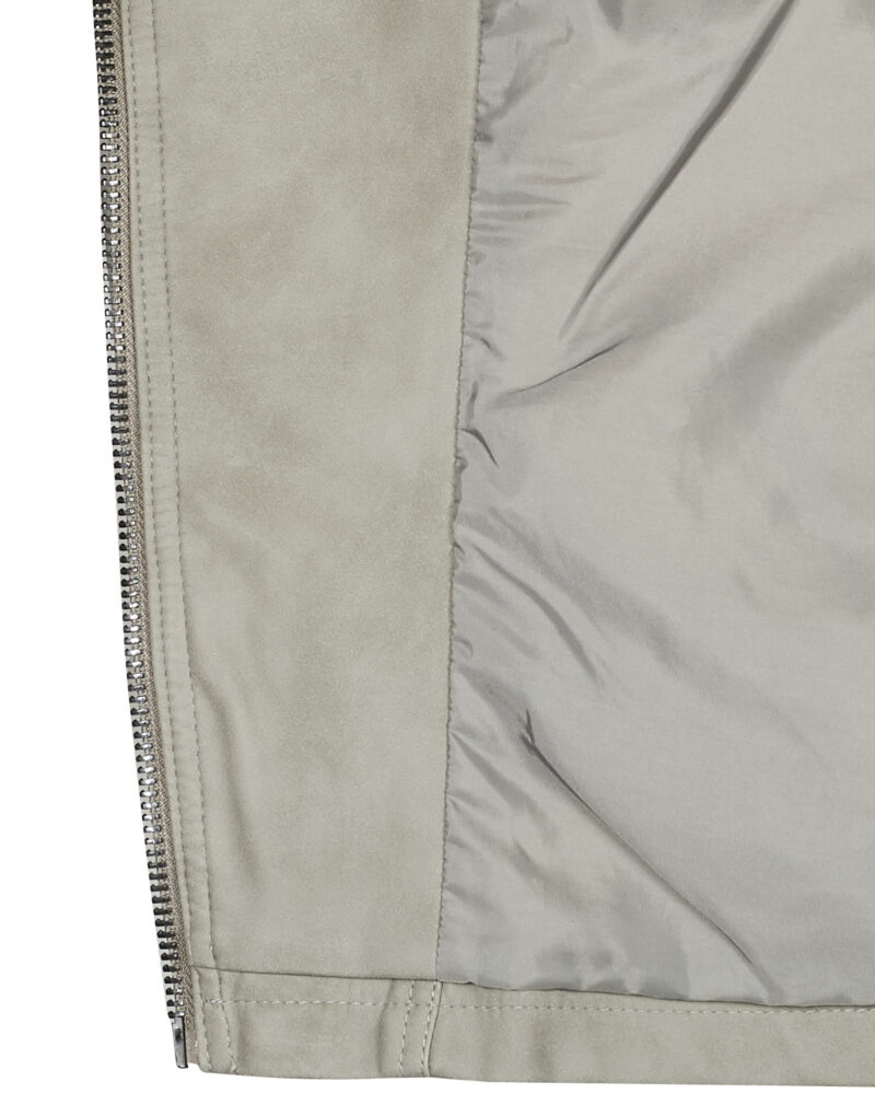 Lederjackeelle Only ONLAVA Graue Jacken in pelle Frau - 6