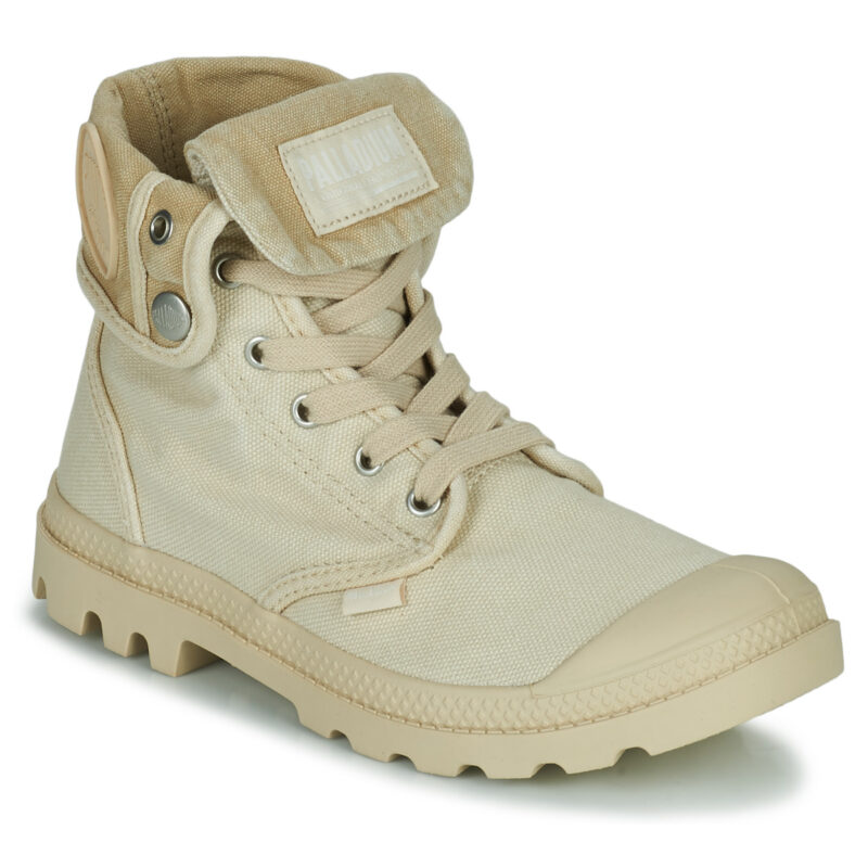 Palladium  BAGGY  Beige -  Sneakers alte Donna - 1