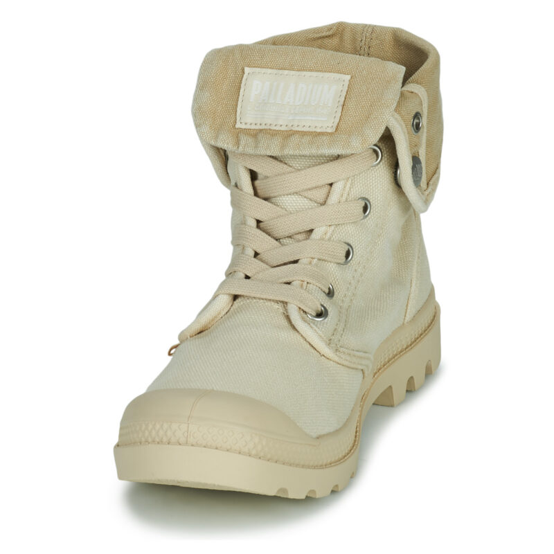 Palladium  BAGGY  Beige -  Sneakers alte Donna - 3