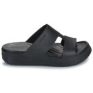 Pantoufles Crocs GETAWAY PLATFORM H STRAP noires pour femmes - 2