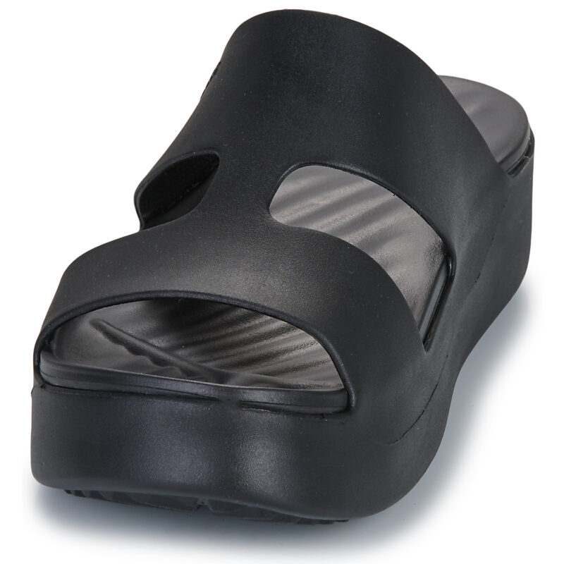 Pantoufles Crocs GETAWAY PLATFORM H STRAP noires pour femmes - 3