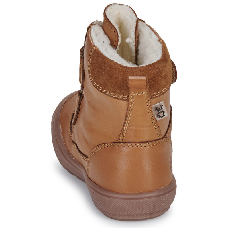 Citrouille et Compagnie TILOU Marrone Boots Bambino - 5
