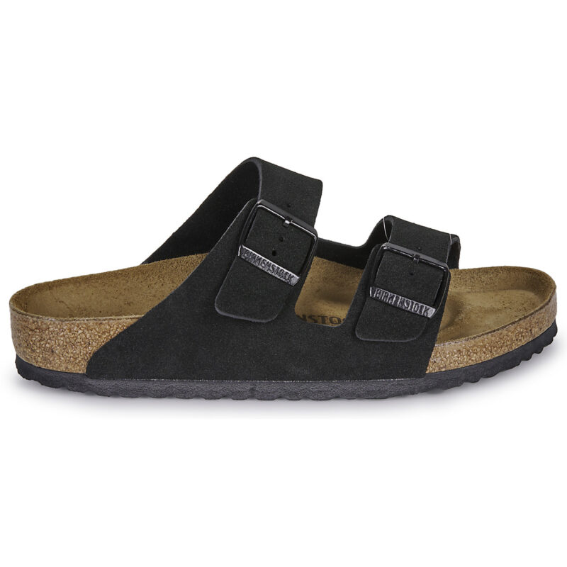 BIRKENSTOCK Arizona Suede / Black / Regular Nero Ciabatta Uomo - 2