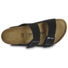Chaussons femme BIRKENSTOCK Arizona en daim noir, pointure 6.
