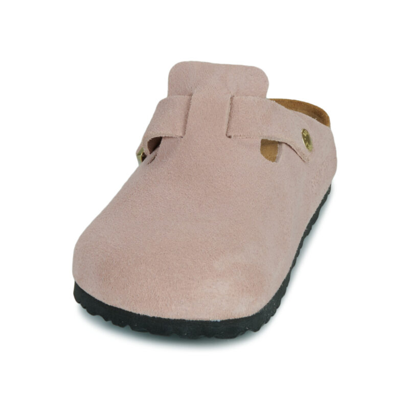BIRKENSTOCK Boston Suede / Light / Rosa / Regular Rosa Zoccoli Uomo - 3