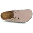 BIRKENSTOCK Boston Suede / Light / Rosa / Regular Rosa Zoccoli Uomo - 6