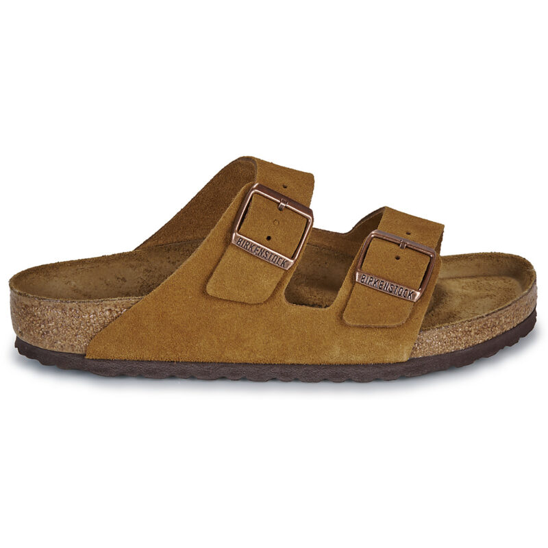 BIRKENSTOCK Arizona Suede / Mink / Regular Marrone Ciabatta Uomo - 2