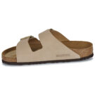 BIRKENSTOCK Arizona Soft Footbed Nubuck / Sandcastle / Regular Beige Ciabatta Donna - 4