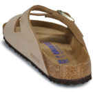 BIRKENSTOCK Arizona Soft Footbed Nubuck / Sandcastle / Regular Beige Ciabatta Donna - 5
