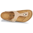 BIRKENSTOCK Gizeh Big Buckle Nubuck / Sandcastle / Regular Beige Infradito Donna - 6