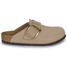 BIRKENSTOCK Boston Big Buckle Nubuck / Sandcastle / Regular Beige Zoccoli Donna - 2